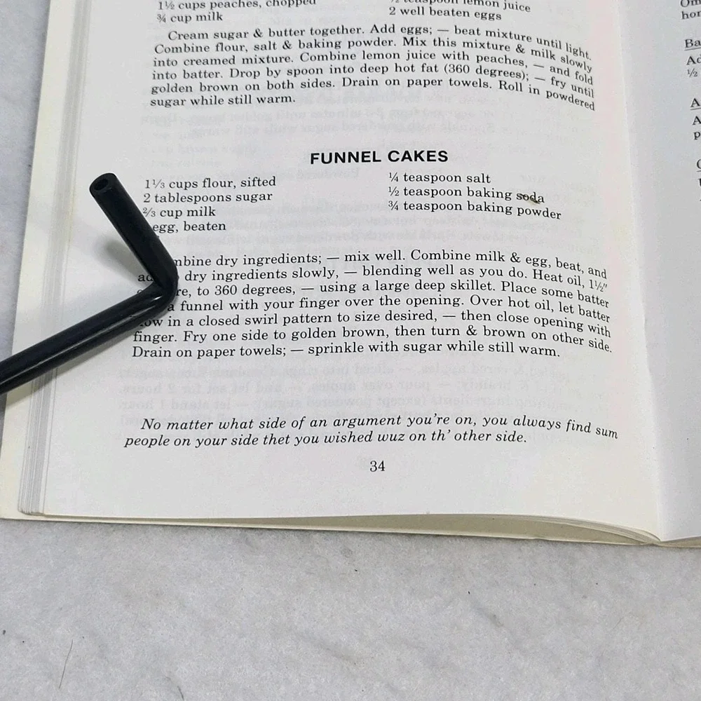 Mom's Cookin' Spiced With Country Sayin's 1986 Ozark Maid Cookbook Les Blair